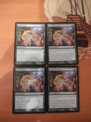 Mtg Oleada de tierra x4