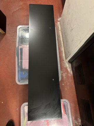 2 Estantes Volados Negro resistentes de Ikea