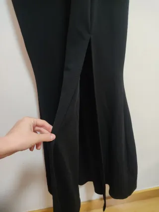 Vestido de fiesta sirena negro