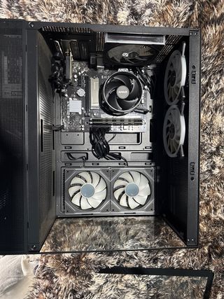 Ordenador Gaming Negro/Plateado