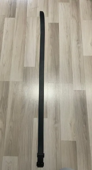 Cinturón Hermes Negro 120cm