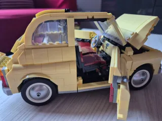 Lego Fiat 500 Giallo
