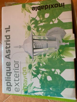 Aplique de pared exterior