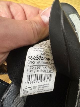 Zapatillas Ciclismo Rockrider Btwin Talla 45