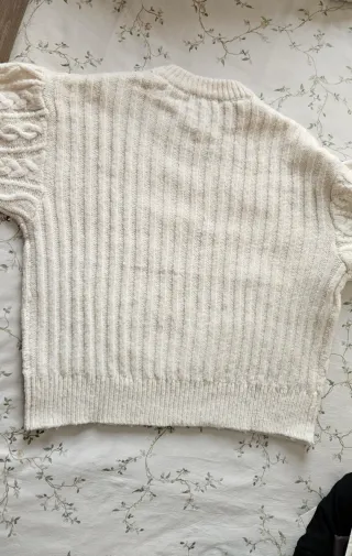 Jersey Pull&Bear Blanco Trenzado