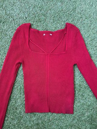 Camiseta burdeos Lefties manga larga