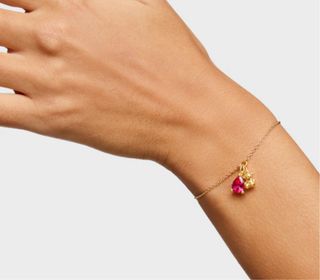 Pulsera Cadena TOUS NUEVA Rubí Oro Bold Bear