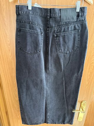 Falda Bimba y Lola Gris Talla M