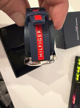 Reloj Tommy Hilfiger Azul y Plateado comunion