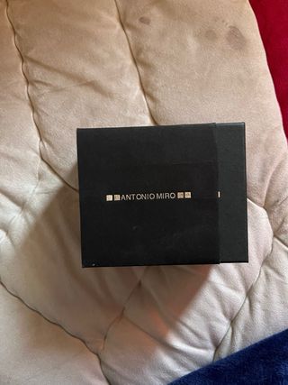 Reloj Antonio Miro Negro Nuevo