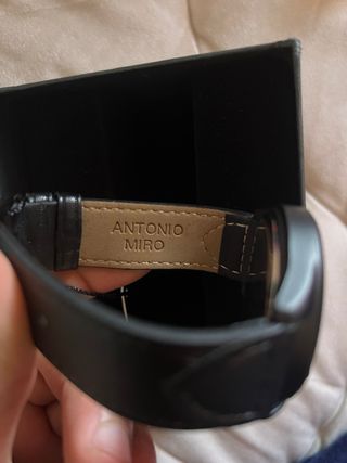 Reloj Antonio Miro Negro Nuevo