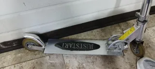 Patinete Just Start Plata