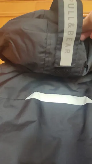 Abrigo para bajas temperaturas azul