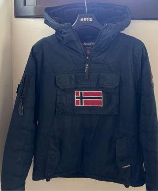 Chaqueta Geographical Norway azul.