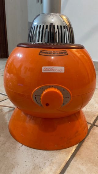 Asciugatrice elettrica arancione