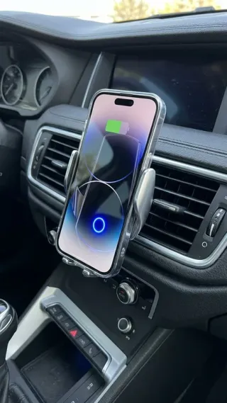 Cargador Inalámbrico Coche Q3 Automático