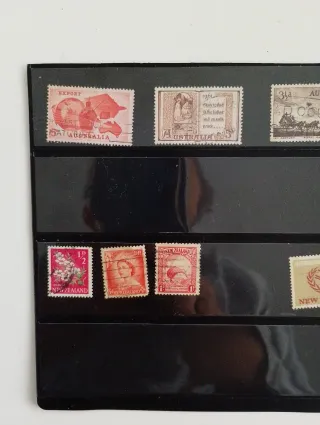 Francobolli Australia e Nuova Zelanda