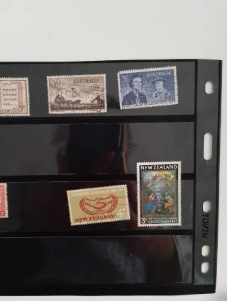 Francobolli Australia e Nuova Zelanda