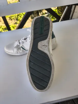 Zapatillas Lacoste Blancas y Verdes