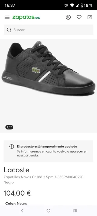 Zapatillas Lacoste Blancas y Verdes