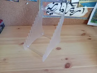 Organizador de vinilos acrílico