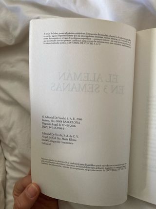 El alemán en 3 semanas