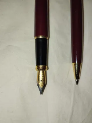 Coppia Penne Eleganti Stilografica e Sfera