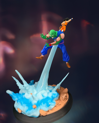 Diorama Goku vs Piccolo DBZ