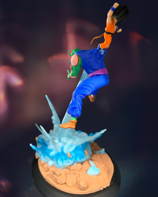 Diorama Goku vs Piccolo DBZ
