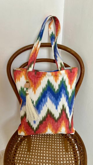 Bolso Tote hecho a mano lenguas mallorquinas