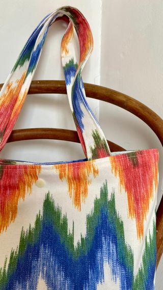 Bolso Tote hecho a mano lenguas mallorquinas