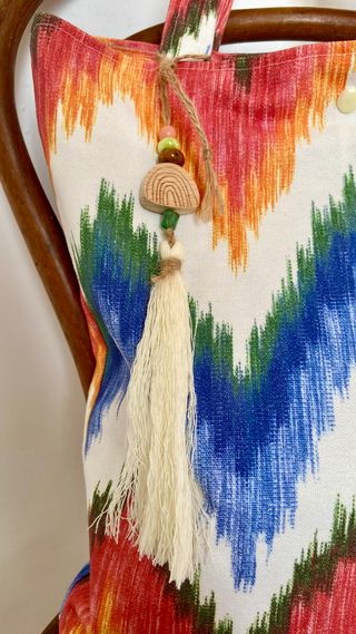 Bolso Tote hecho a mano lenguas mallorquinas