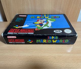 Super Mario World SNES .PAL- Nintendo