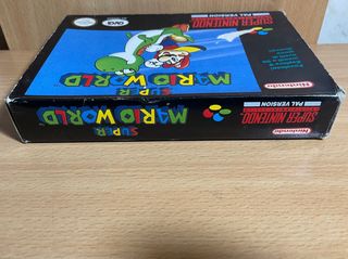 Super Mario World SNES .PAL- Nintendo