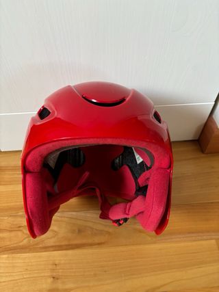 Casco Esquí Infantil Rojo Tijuana Talla S