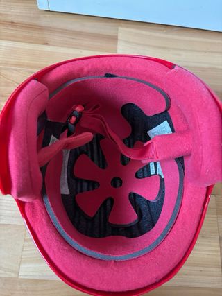 Casco Esquí Infantil Rojo Tijuana Talla S