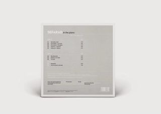 Vinilo Sefarad in the piano