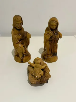 Belén de madera artesanal barato