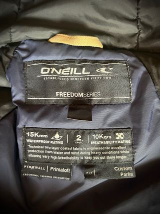 Chaqueta snowboard O’Neill Custom Parka – talla L