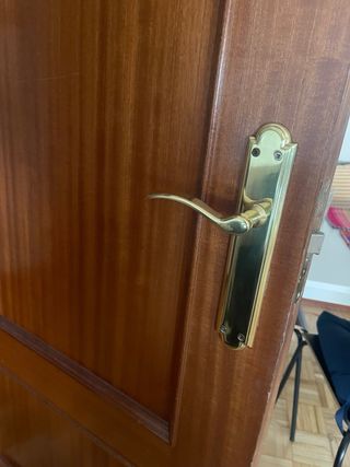 Puertas de madera maciza