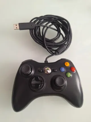 Mando Xbox 360 con cable
