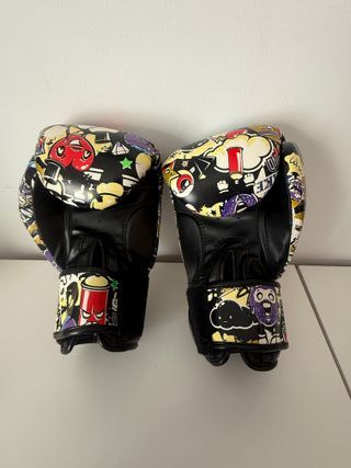 Guantes y espinilleras boxeo Buddha fantasy