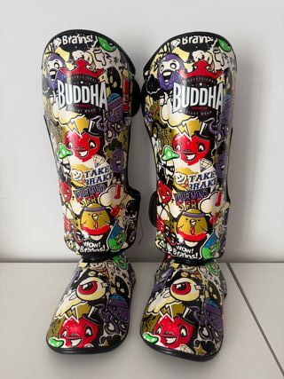 Guantes y espinilleras boxeo Buddha fantasy