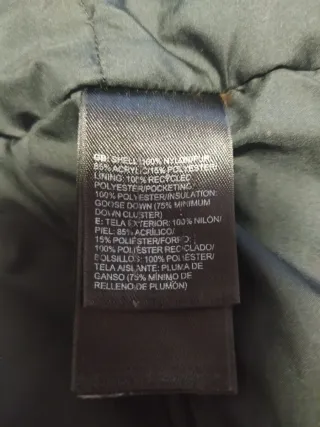 The North Face Plumas Mujer Negro