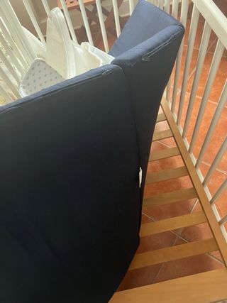 Cuna de bebé blanca