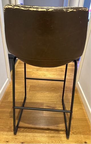 Taburete alto estructura hierro