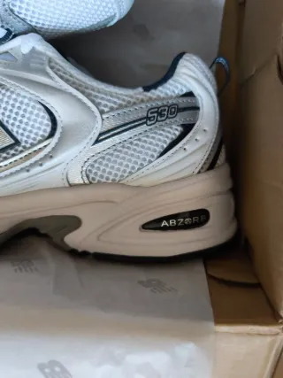 Bambas New Balance 530 Talla 40 Blanco