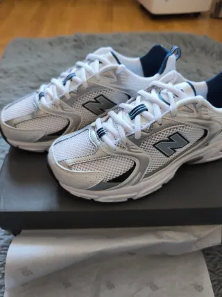 Bambas New Balance 530 Talla 40 Blanco