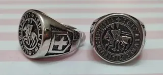 NOVEDAD! ANILLO SELLO MILITUM TEMPLARIO