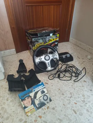 Volante Speed Racer Juiced edición Fernando Alonso
